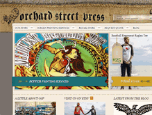 Tablet Screenshot of orchardstreetpress.com